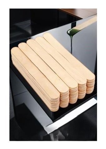 Etexy Ahşap 200 Adet Ağda Spatulası