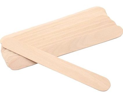 Divine Ahşap 100 Adet Ağda Spatulası