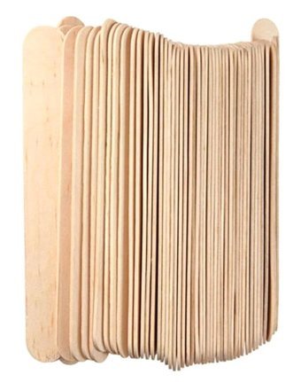 Kuzey Ahşap Ahşap 100 Adet Ağda Spatulası
