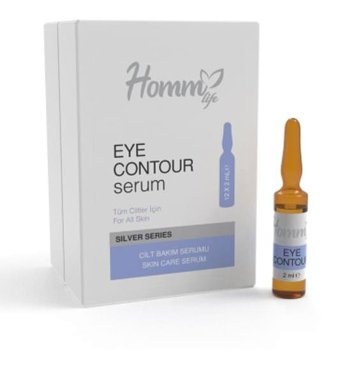 Homm Bitkisel Contour Aydınlatıcı Kırışıklık Karşıtı Göz Altı Torba Karşıtı Göz Çevresi Serumu 12x2 ml