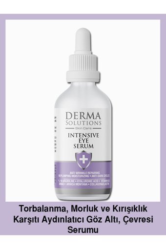 Dermasolutions Intensive Kırışıklık Karşıtı Göz Altı Torba Karşıtı Göz Çevresi Serumu 30 ml