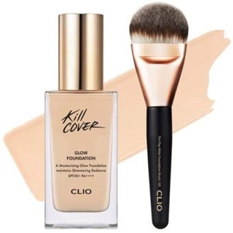 Clio Kill Cover Glow 3 By Linen Güneş Koruyuculu Sıvı Şişe Fondöten 38 gr