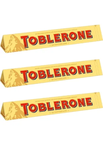 Toblerone Sütlü Çikolata 100 gr 3 Adet