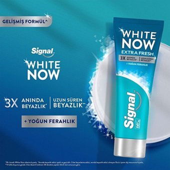 Signal White Now Naneli Florürlü Diş Macunu 75 ml