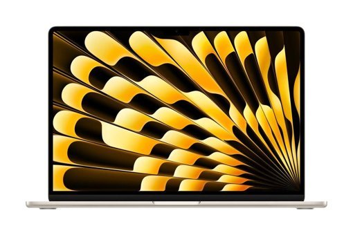 Apple MacBook Air M3 Çip MC9F4TU/A 8CPU 10GPU Çekirdekli 16 GB Ram 256 GB SSD 15.3 inç QHD+ macOS Sonoma Ultrabook Laptop Yıldız Işığı