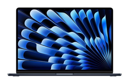 Apple MacBook Air M3 Çip MC9L4TU/A 8CPU 10GPU Çekirdekli 24 GB Ram 512 GB SSD 15.3 inç QHD+ macOS Sonoma Ultrabook Laptop Gece Yarısı