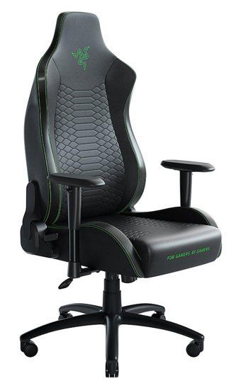 Razer Iskur XXL Ortopedik Suni Deri Oyuncu Koltuğu Siyah - Yeşil