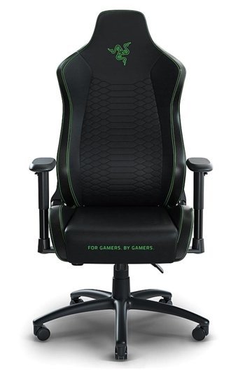 Razer Iskur XXL Ortopedik Suni Deri Oyuncu Koltuğu Siyah - Yeşil