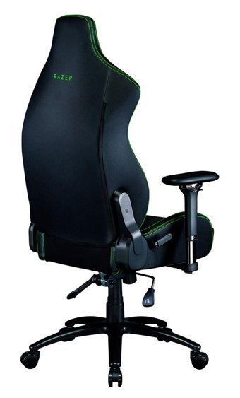 Razer Iskur 4D Ortopedik Suni Deri Oyuncu Koltuğu Siyah - Yeşil