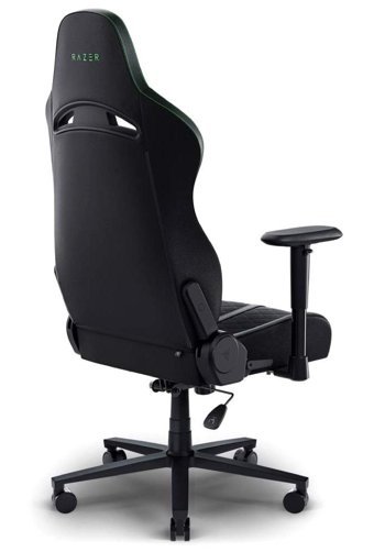 Razer Enki X Ortopedik Suni Deri Oyuncu Koltuğu Siyah - Yeşil