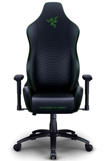 Razer Iskur X Suni Deri Oyuncu Koltuğu Siyah - Yeşil