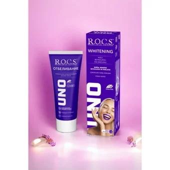 ROCS Beyazlatıcı Florürsüz Diş Macunu 60 ml