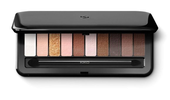 Kiko New Soft Nude 02 Warm Tones Toz Işıltılı - Mat Palet Göz Farı