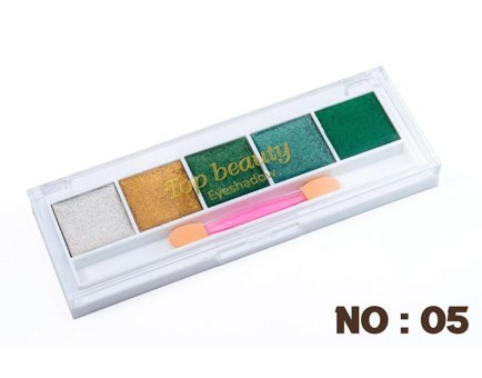 Top Beauty No:05 Metalik Simli Işıltılı Palet Göz Farı