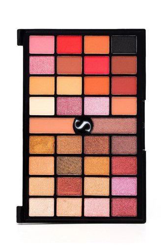 SETBEAUTY Nude Divan 34'lü Toz Işıltılı - Mat Far Paleti
