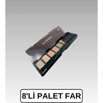 Lisabella Professional Make-Up 8 Li Far Paleti 04 Toz Mat Far Paleti