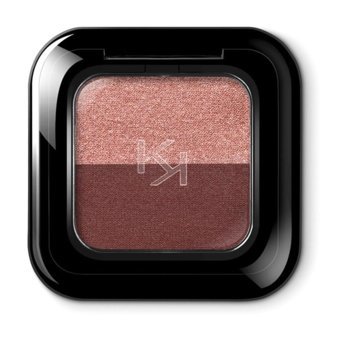 Kiko New Bright Duo 11 Bright Coral / Wine Toz Işıltılı - Mat Palet Göz Farı