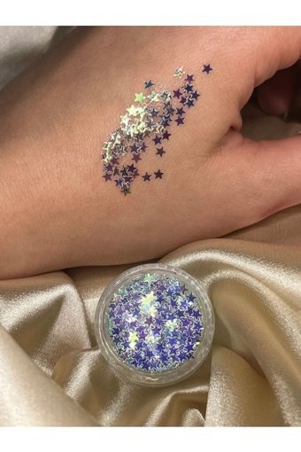 Tolstoy Magic Stars Toz Simli Glitter Tekli Göz Farı