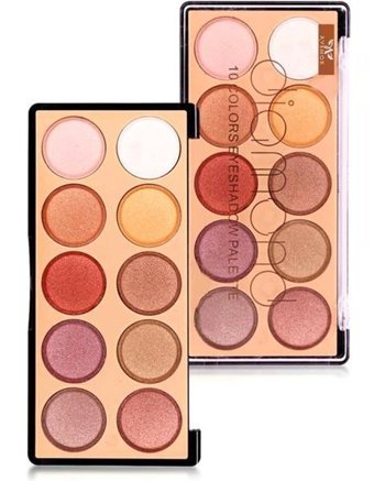 Avemor 10 Renk Toz Glitter Palet Far Paleti