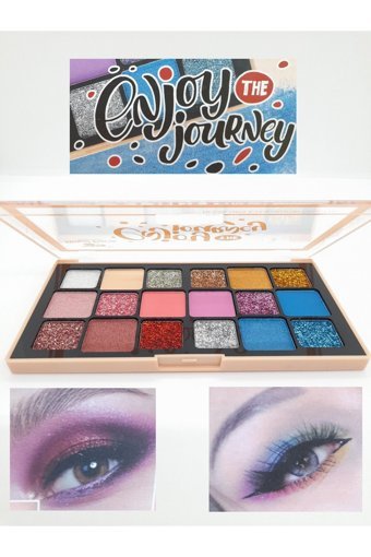 Bbeauty Enjoy the Journey Krem Glitter Palet Göz Farı