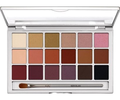 Kryolan Variety 18 Colors V6 Toz Mat Göz Farı