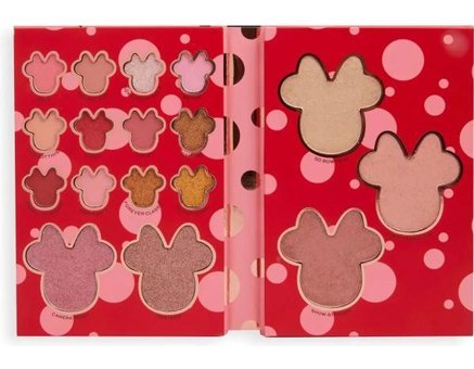 Revolution Disney’s Minnie Mouse And Makeup Toz Işıltılı - Mat Far Paleti