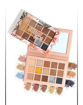 Pretty Beauty Pb-2004 Swear No:02 Toz Işıltılı - Mat Far Paleti