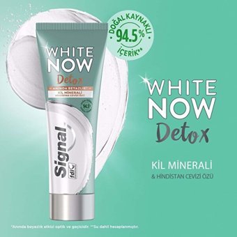 Signal White Now Hindistan Cevizi Florürlü Diş Macunu 75 ml