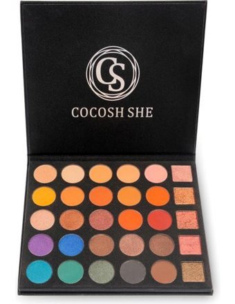 Cocosh She Excellent Toz Işıltılı - Mat Far Paleti