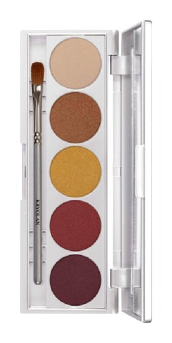 Kryolan Mexico City Shades 09335 Toz Işıltılı - Mat Far Paleti
