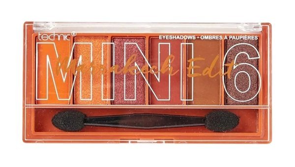 Technic Marrakec Edit 6'lı Toz Işıltılı - Mat Far Paleti
