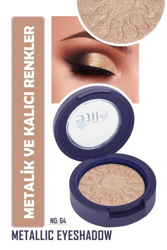 Alfar Elite No:64 Toz Metalik Tekli Göz Farı