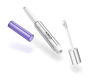 Kiko CRAZY '90S 2-IN-1 02 Frosty sight Likit Işıltılı Stick Göz Farı