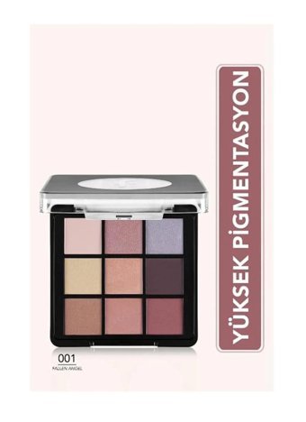 Flormar Exclusive - 001 Fallen Angel Toz Mat Far Paleti