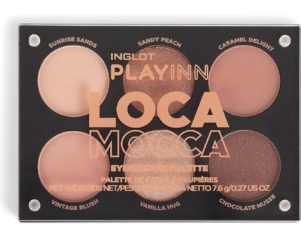 Inglot Loca Mocca Toz Işıltılı - Mat Far Paleti