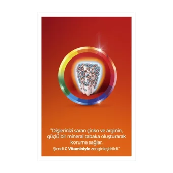 Colgate Total Vitamin C Organik Florürlü Diş Macunu 2x50 ml