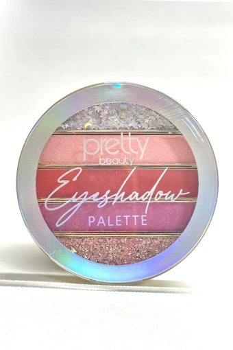 Pretty Beauty 5'li Mini Toz Simli Mat Palet Göz Farı