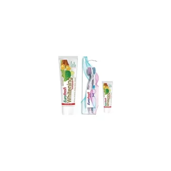 Farmasi Eurofresh Florürsüz Diş Macunu 112 gr + Çanta Boy Diş Macunu 25 gr + Euro Fresh Diş Fırçası 1+1