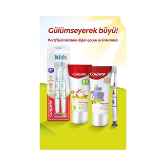 Colgate Portakal Florürsüz 3-5 Yaş Çocuk Diş Macunu 2x60 ml
