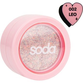 Soda 002 Leo Likit Simli Glitter Tekli Göz Farı