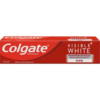 Colgate Visible White Nane Ferahlığı Florürlü Diş Macunu 75 ml