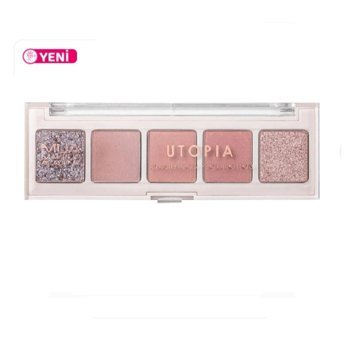 Make Up Academy Utopia Toz Işıltılı - Mat Far Paleti