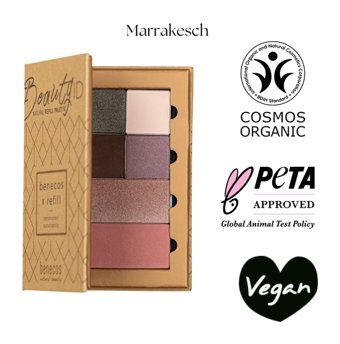 Benecos Organik Vegan Yeniden Doldurulabilir (refill) Kalem Işıltılı Palet Far Paleti