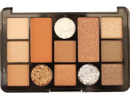 Pretty Beauty No:01 Palette 13 Colors Professıonal Make-up Charmıng Eyes 00 Toz Işıltılı - Mat Far Paleti