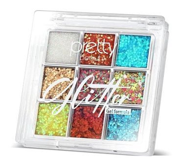 Pretty Beauty Pb-203 Toz Glitter Far Paleti