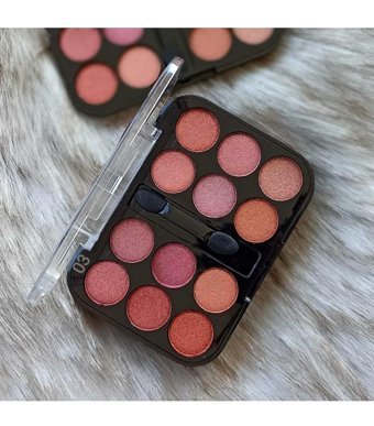 Niyenabeauty No 03 Toz Işıltılı Palet Göz Farı