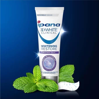 İpana 3D White Luxe Clinical Mucizevi Işıltı Naneli Florürlü Diş Macunu 65 ml