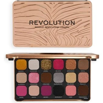 Revolution Forever Flawless Bare Pınk Toz Işıltılı - Mat Far Paleti