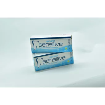 Epinafol Sensitive Aloe Vera Organik Florürsüz Diş Macunu 2x90 gr