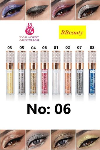 Bbeauty Ultra Hd Glitter Shiny Liquid Eyeshadow Kalem Simli Glitter Göz Farı